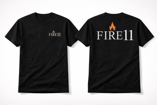 Fire11 Shirt MINIMAL STYLE. MAXIMALE WIRKUNG
